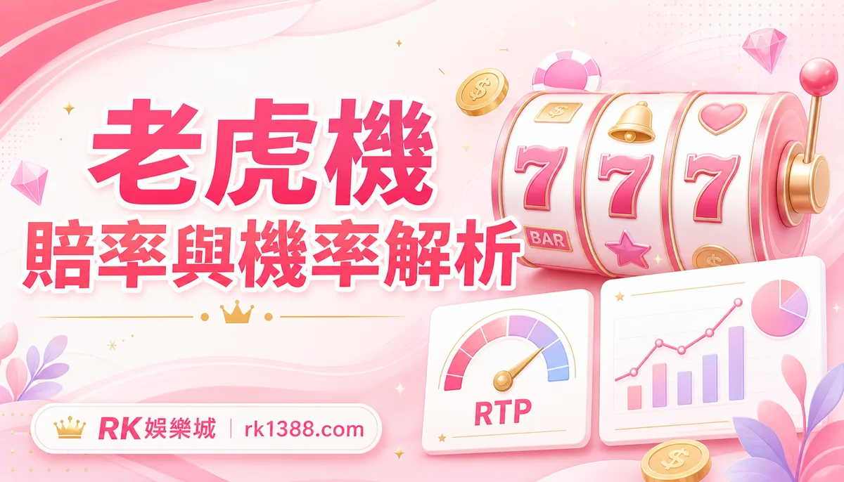 老虎機賠率與中獎機率怎麼看？RTP、RNG、波動率一次搞懂